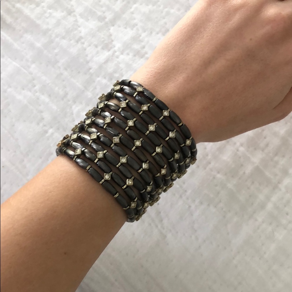 Silver & Gold Cuff Bracelet